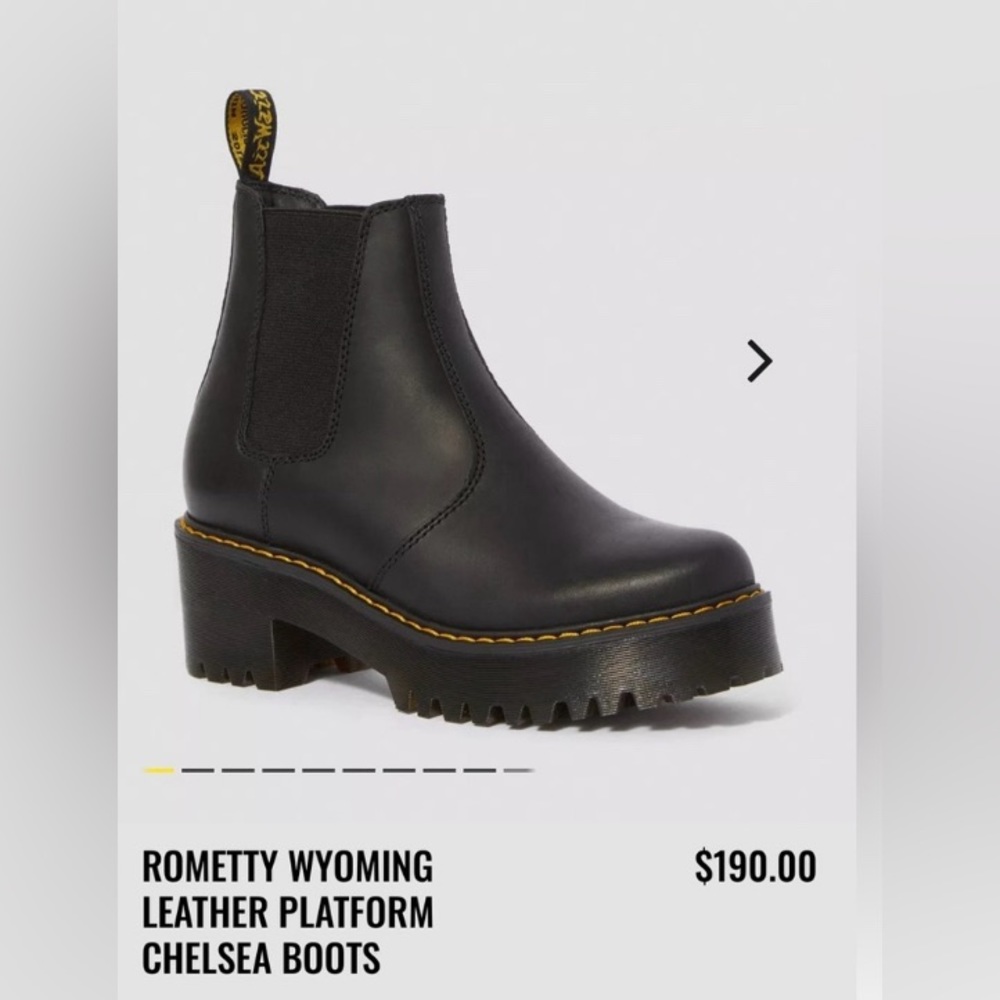 Dr. Martens Women's Rometty Chelsea Boot, 9